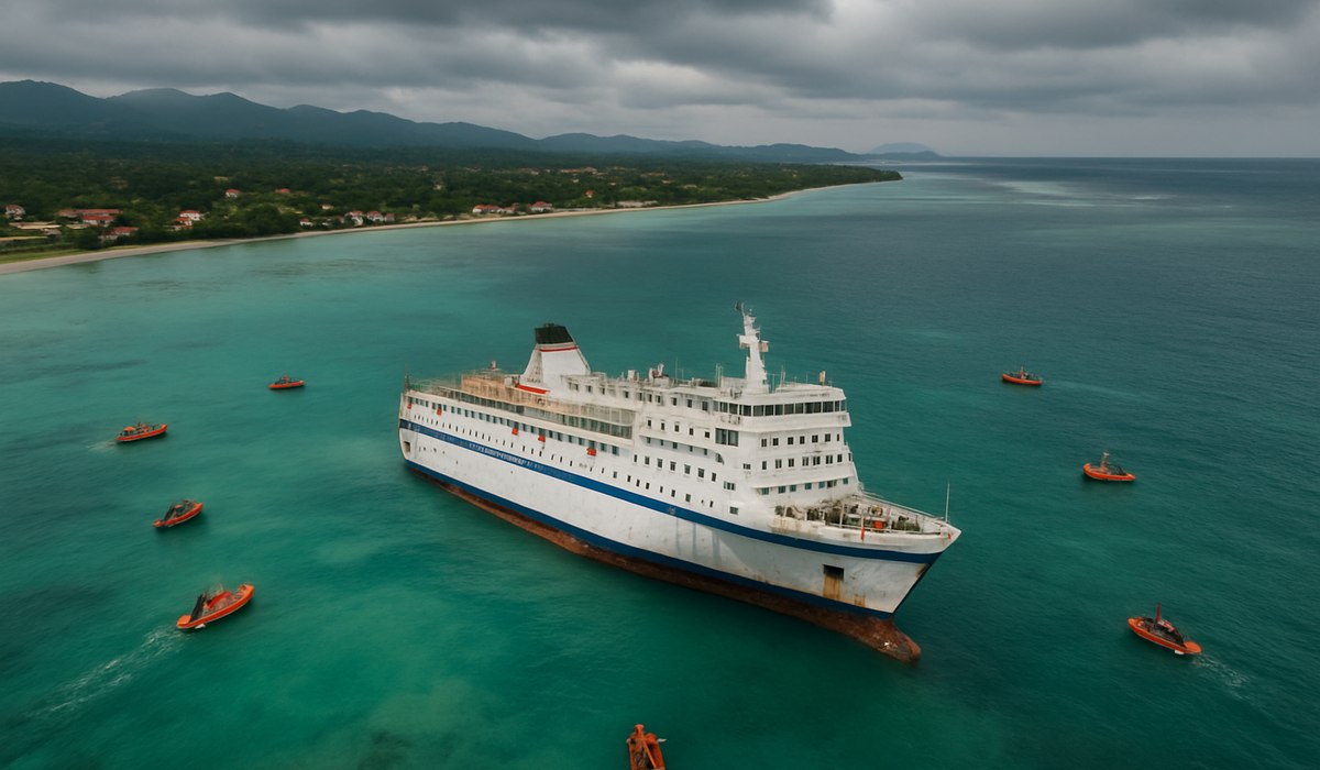 Floating Bridge Vessel Stranded on Chilika Lake with 30 Passengers Amid Safety Concerns