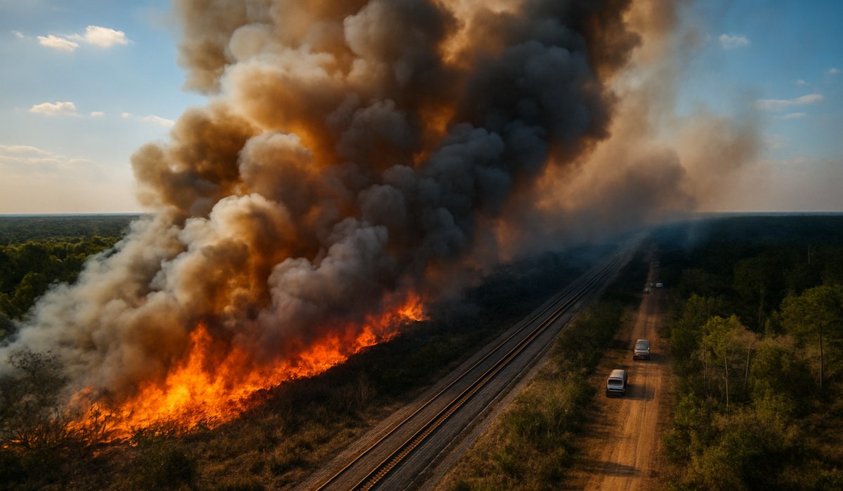 Florida Wildfire Strands Amtrak Riders for Over 24 Hours in 2026