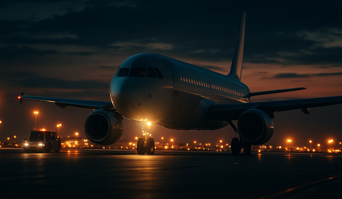 Frontier Airlines Pilots Emergency Brake LAX Taxiway Near-Miss April 2026