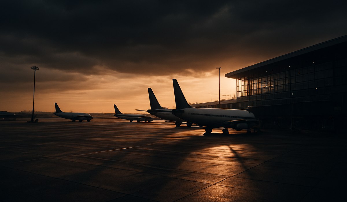 Aircraft grounded at major airport during fuel Iran airlines crisis, April 2026