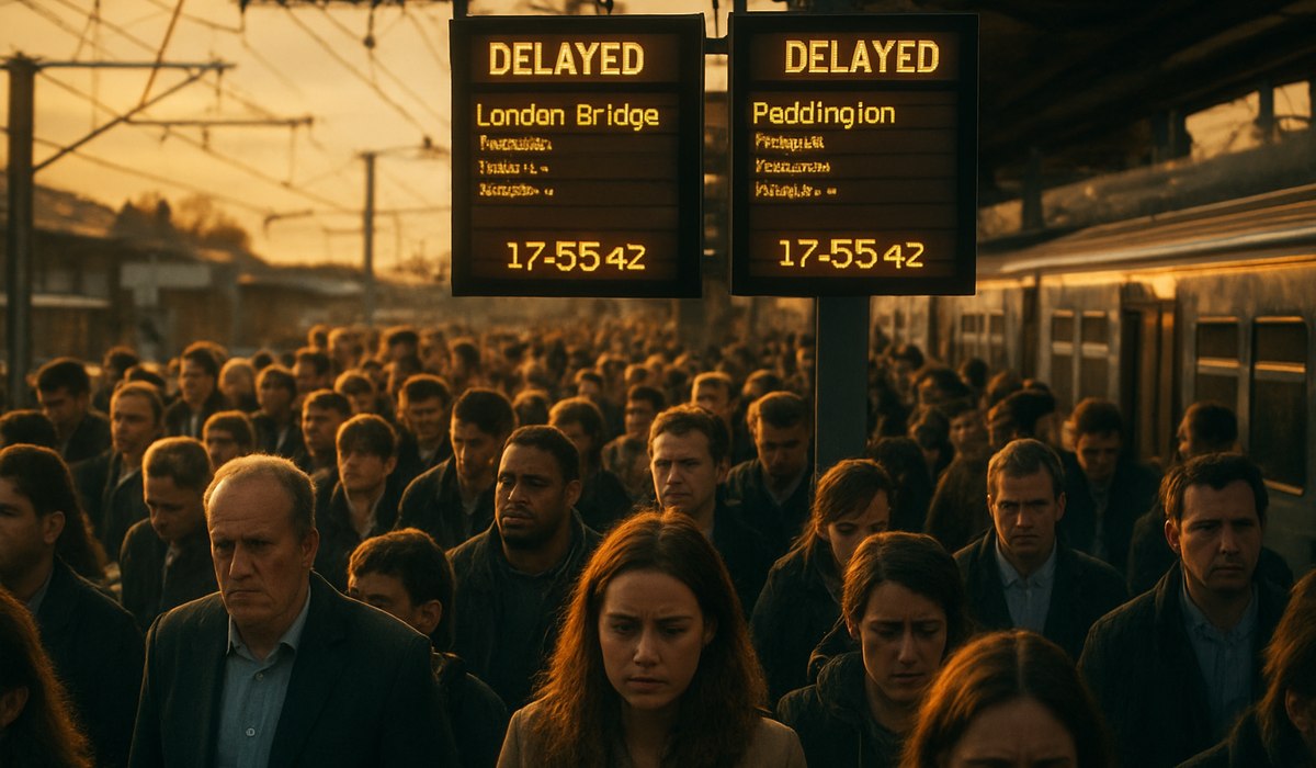 London Rail Chaos: Power Failure Disrupts Holiday Travel Across UK Network