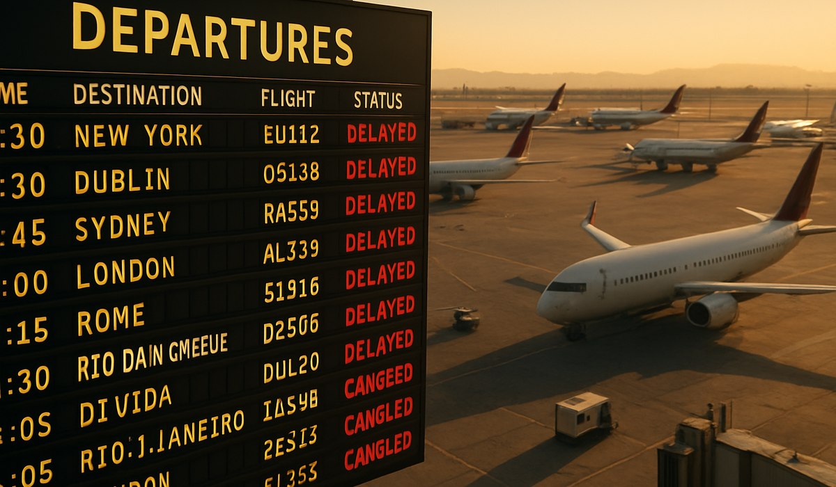 Major Delays Cairo: 106 Flights Disrupt Regional Links Amid Middle East Airspace Crisis