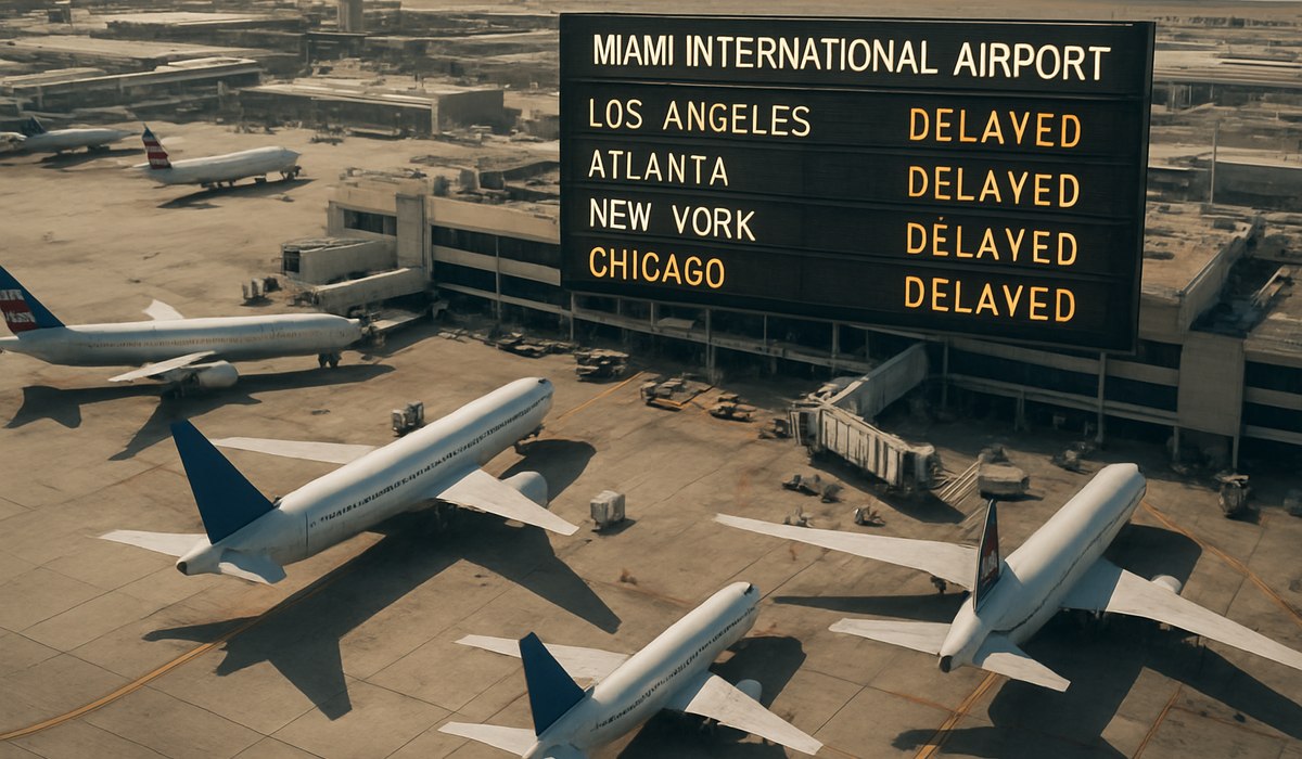 Spirit Flight Grounded in Miami Sparks Nationwide Rolling Delays Across 50+ Destinations