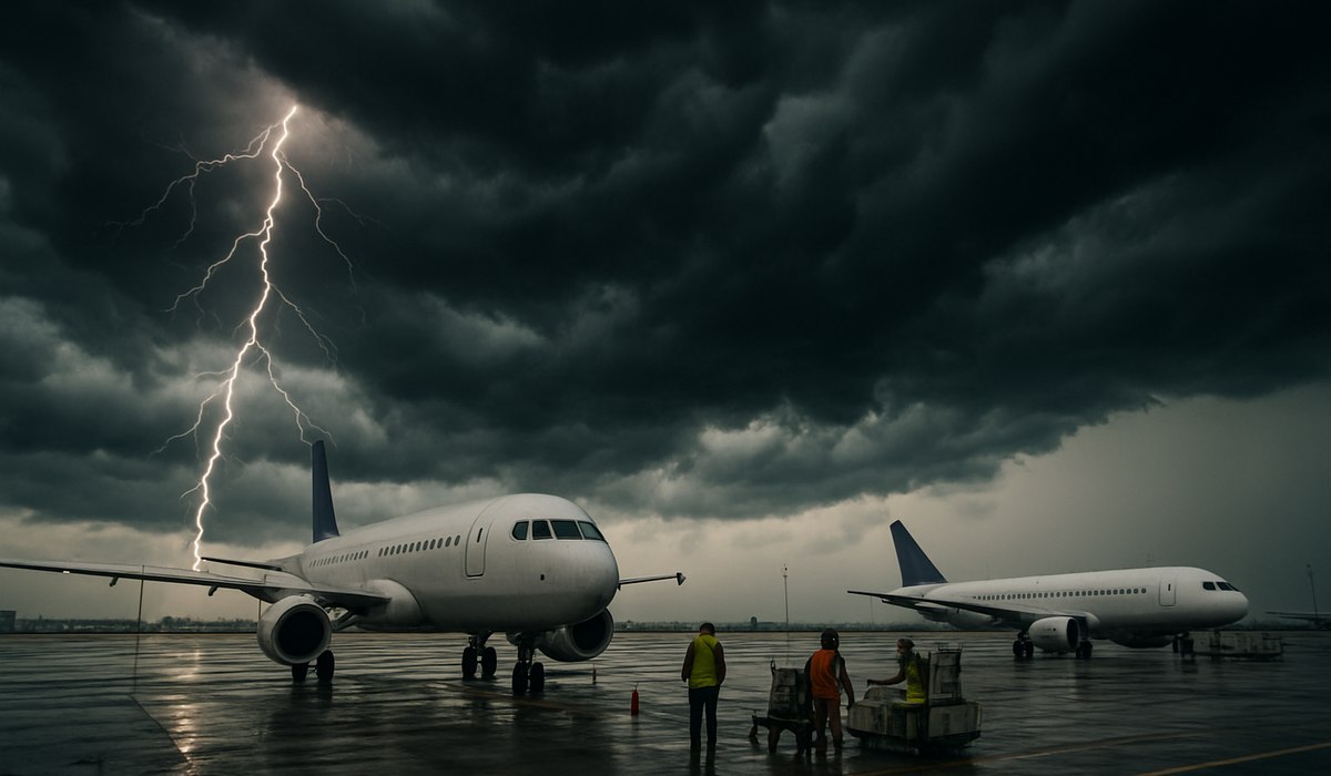Spring Storms Snarl April Travel at Detroit Metro Airport