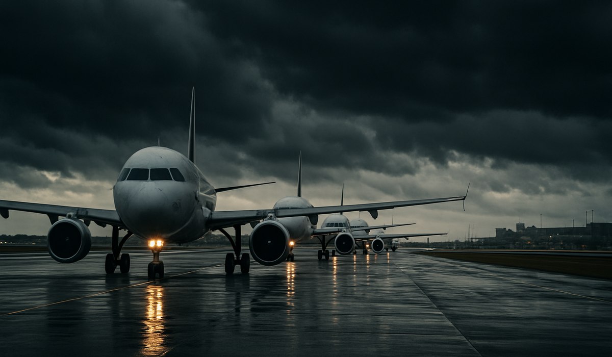 Spring storms strains snarl April flights at Washington Dulles in 2026