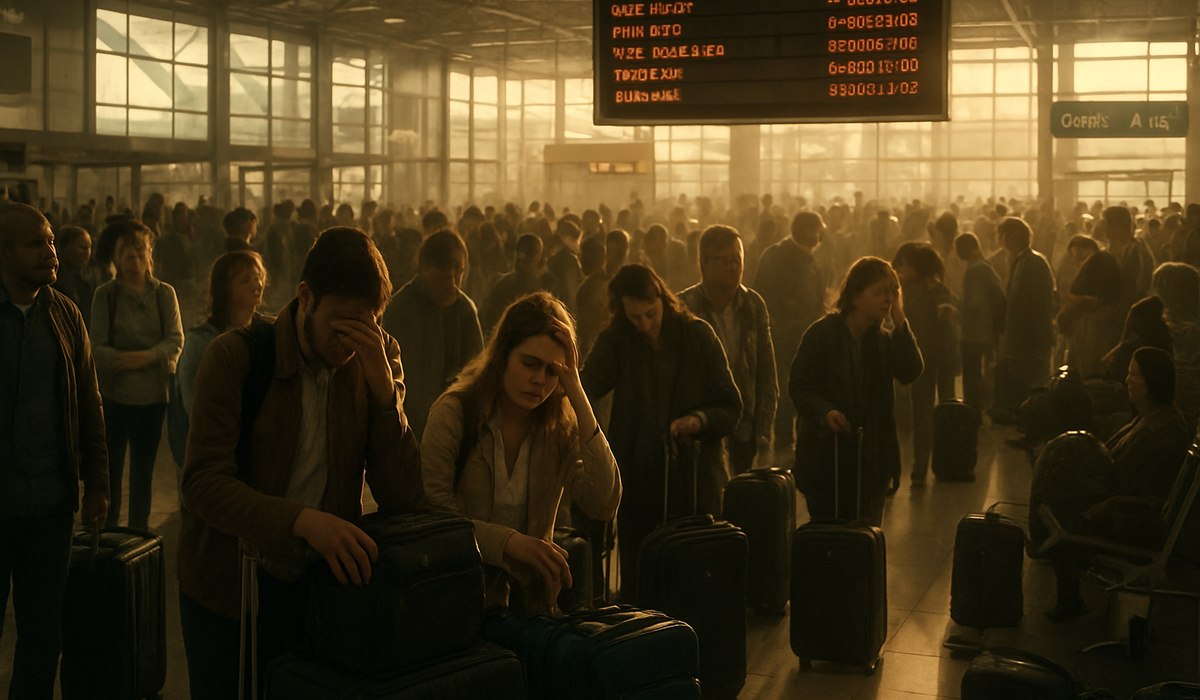 System Shock Flight Chaos Sweeps 27 US Airports, Stranding 70,000