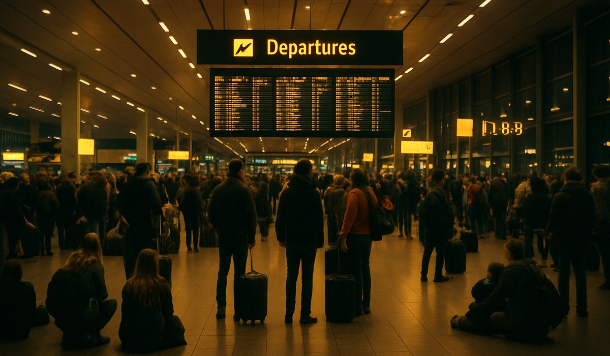 Thousands Stranded Flight Chaos Sweeps U.S. Hubs in April 2026