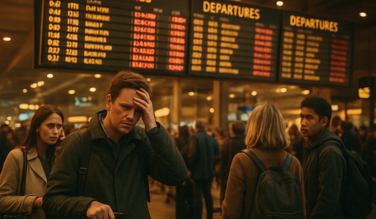 Thousands Stranded Flight Chaos Sweeps U.S. Hubs in April 2026