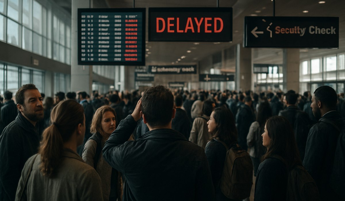 Thousands Stranded Flight Disruptions Hit Six Major U.S. Hubs April 19