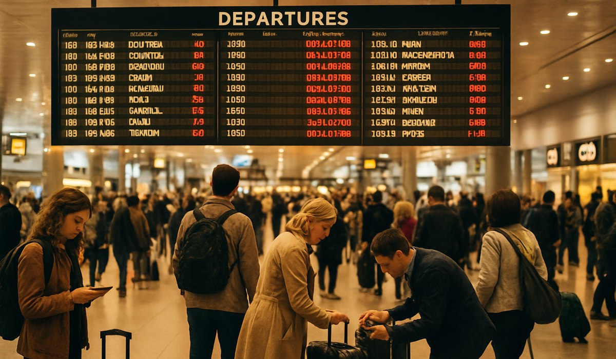 Travel Chaos Grips Vancouver Airport With 52+ Flight Delays Across Routes