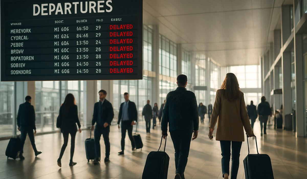 Delays Snarl Portland: 45 Flights Disrupted, Zero Cancellations May 8