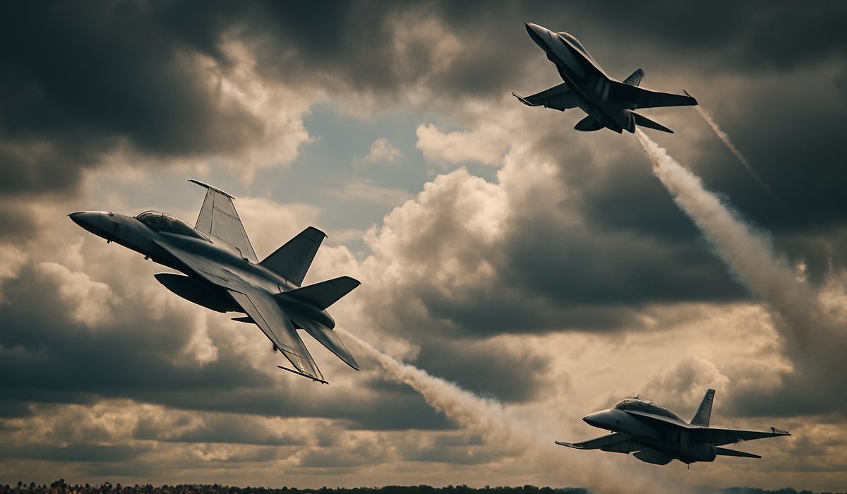 Fighter Jets Collision Air Show Halts Idaho Aerial Demonstration
