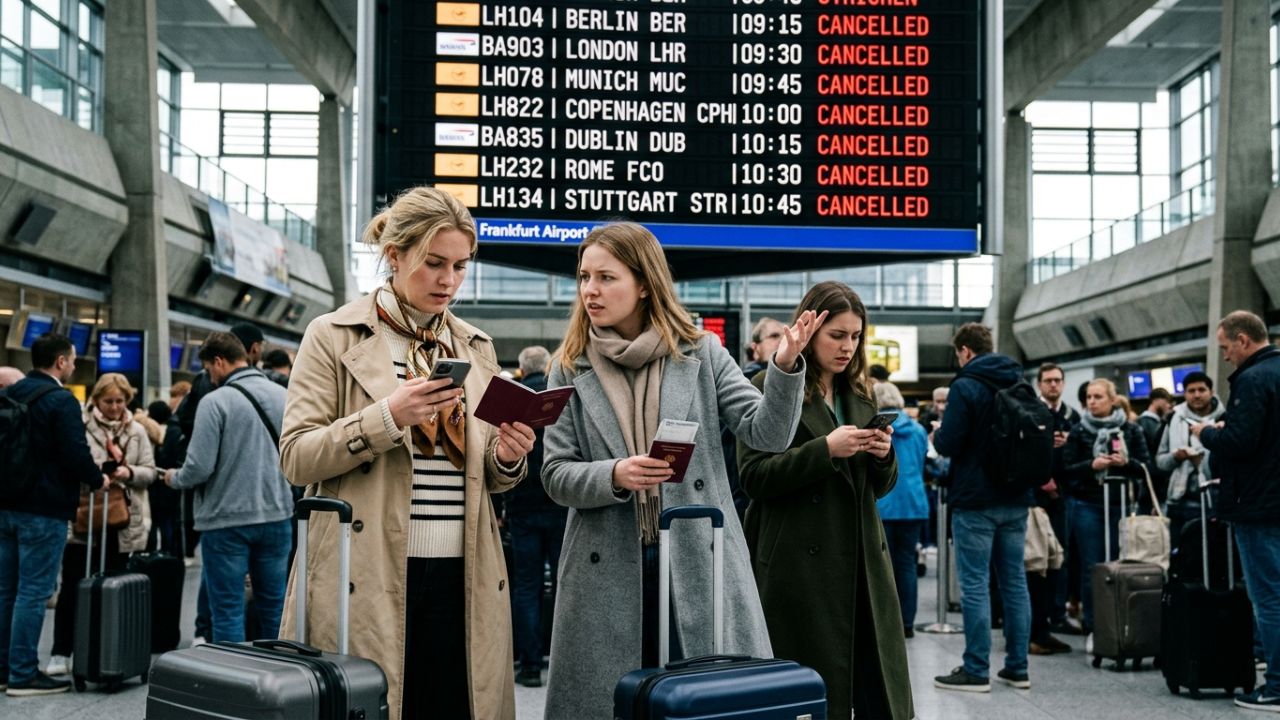 Massive Travel Chaos as Lufthansa and British Airways Cancellations Hit Germany Unleashing Disruptions Redefining Luxury Escapes Today