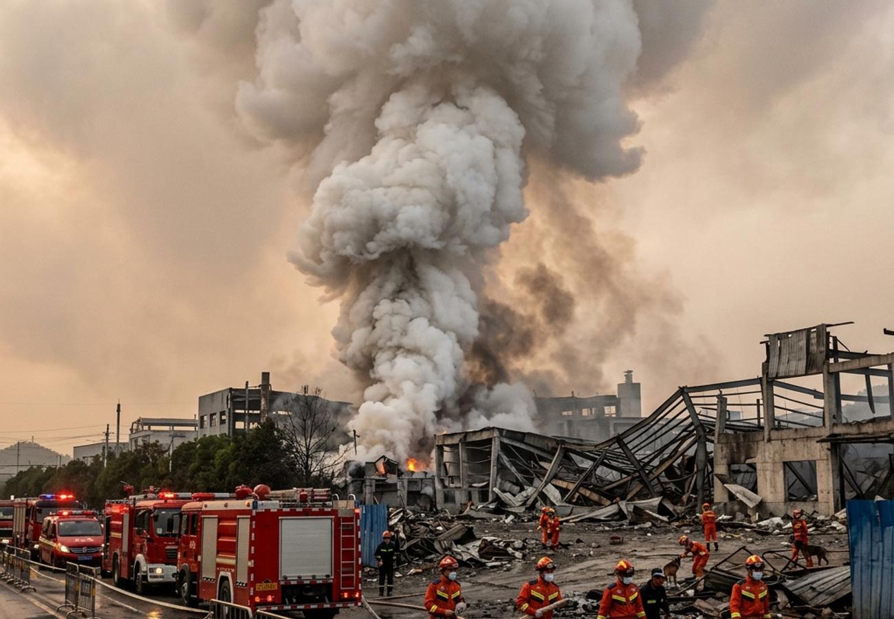 Liuyang Fireworks Factory Explosion 2026: 21 Dead in Hunan Industrial Disaster