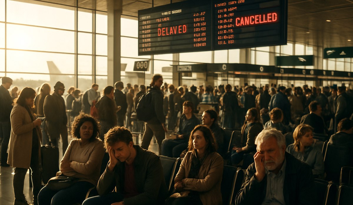 Major Hubs Wave Hits Six US Airports With 200+ Flight Delays