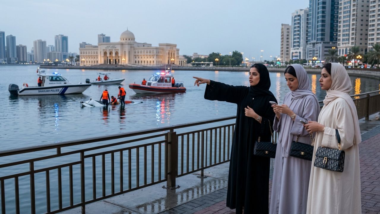 Massive Travel Alert as Sharjah Khalid Lagoon Car Rescue Unleashes Waterfront Safety Concerns Redefining Luxury Escapes Today