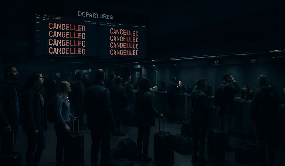 Spirit Shutdown Strands Thousands of Budget Travelers Across North America
