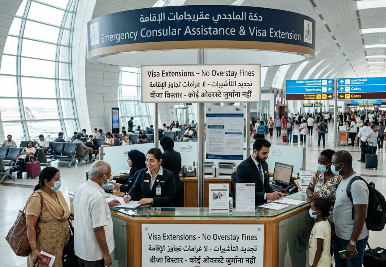 UAE Visa Relief 2026: Global Coalition Secures Zero Overstay Fines for Stranded Travelers