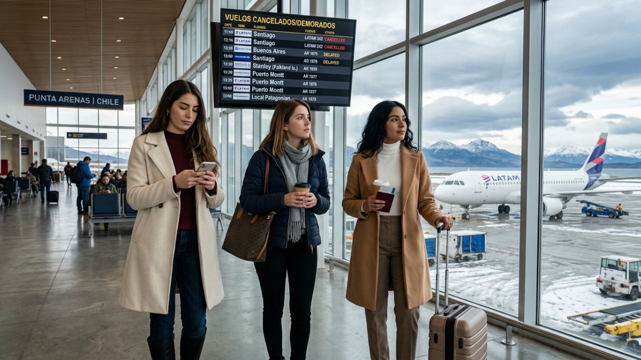 Carlos Ibåñez del Campo Airport Flight Cancellations by LATAM Airlines Group Ground Southern Cone Commuters and Sever South Atlantic Travel Links: New Travel Alert