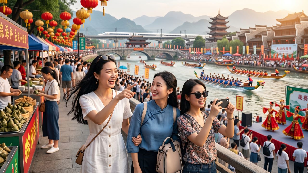 China Reports Record-Breaking Mobility as Holiday Travel in China Surges During the 2026 Dragon Boat Festival, Boosting Cross-Border and Family Bookings: New Travel Alert