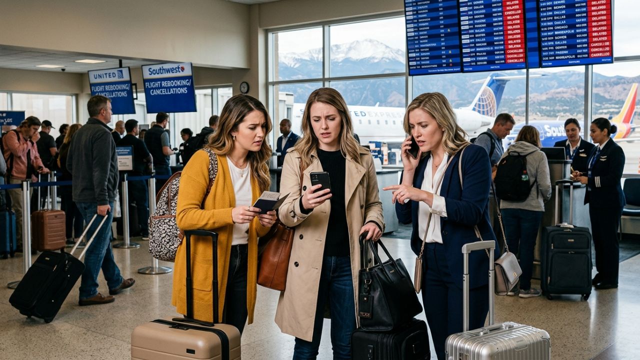 United States Travelers Warn of Colorado Springs Municipal Airport Travel Disruptions as Southwest and SkyWest Cancel Flights and Report Delays: New Travel Alert