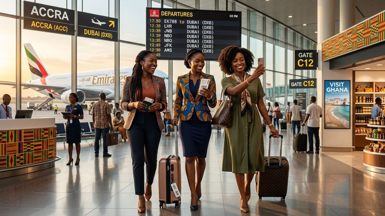 Emirates Deploys Boeing 777-300ER for Four New Weekly Dubai-Accra Flights, Boosting the Ghana Travel and Aviation Network: Latest Update