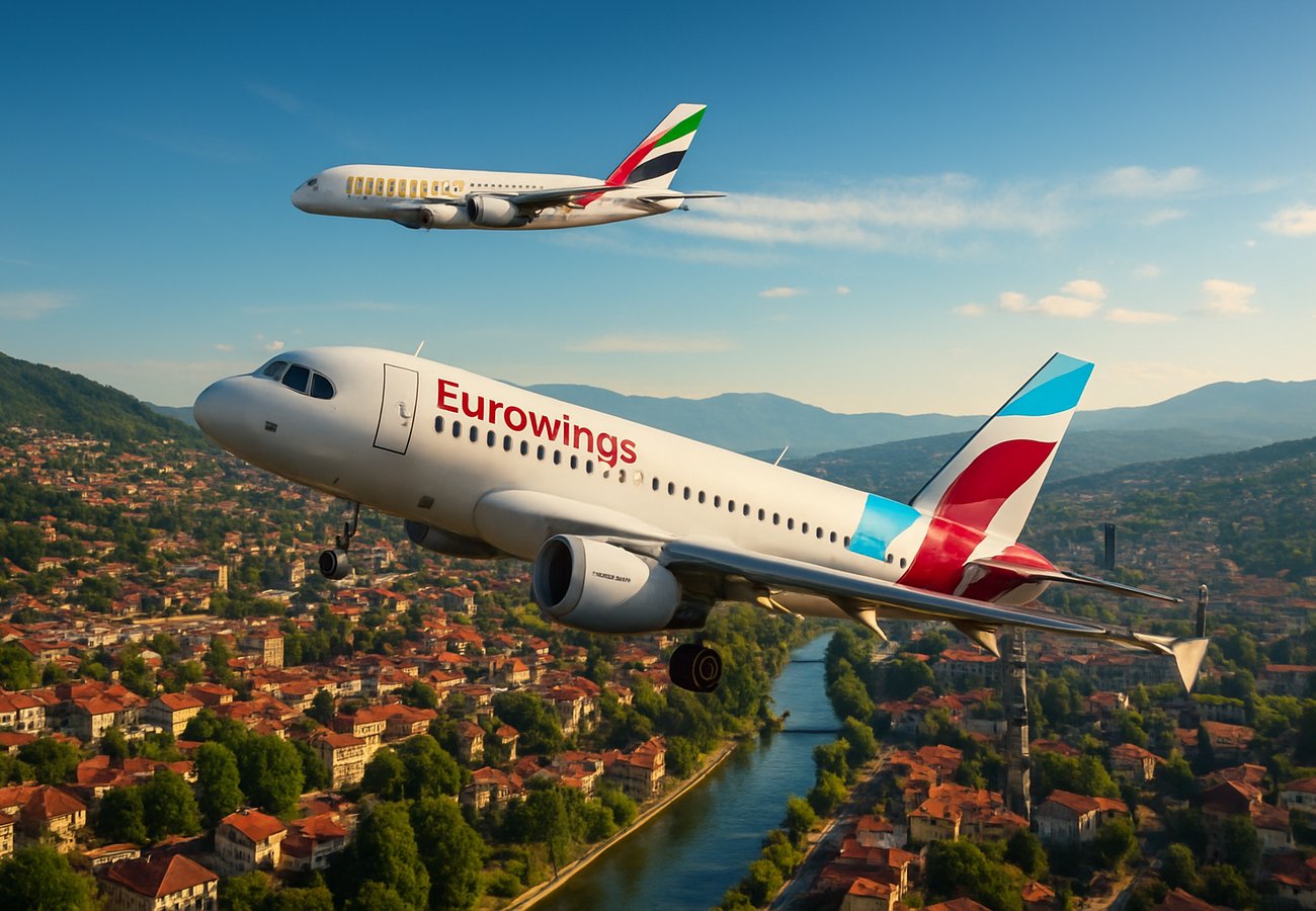 A380 Wake Turbulence Incident: EW635 Plunges Over Sarajevo