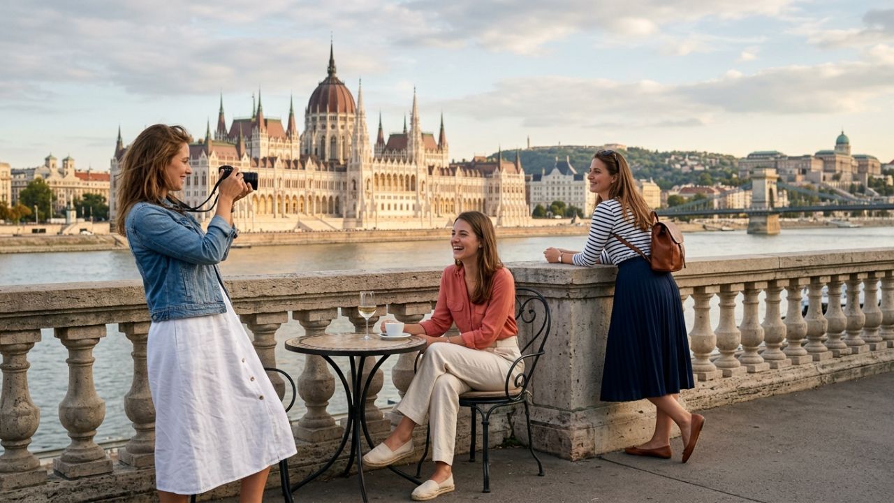 A historic thermal bath building in Budapest Hungary representing wellness and value holidays