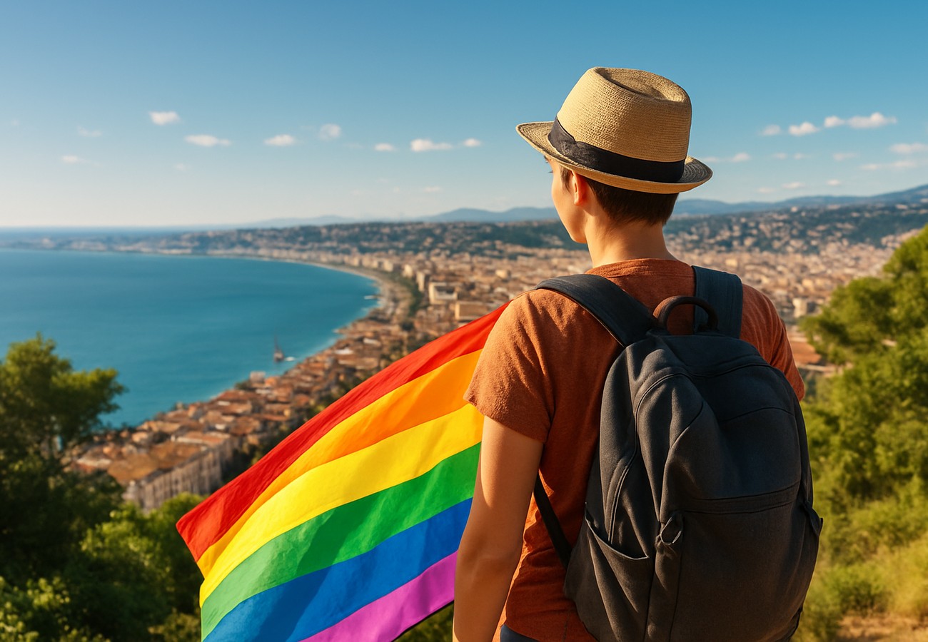 World map highlighting LGBTQ travel safety zones and restricted regions