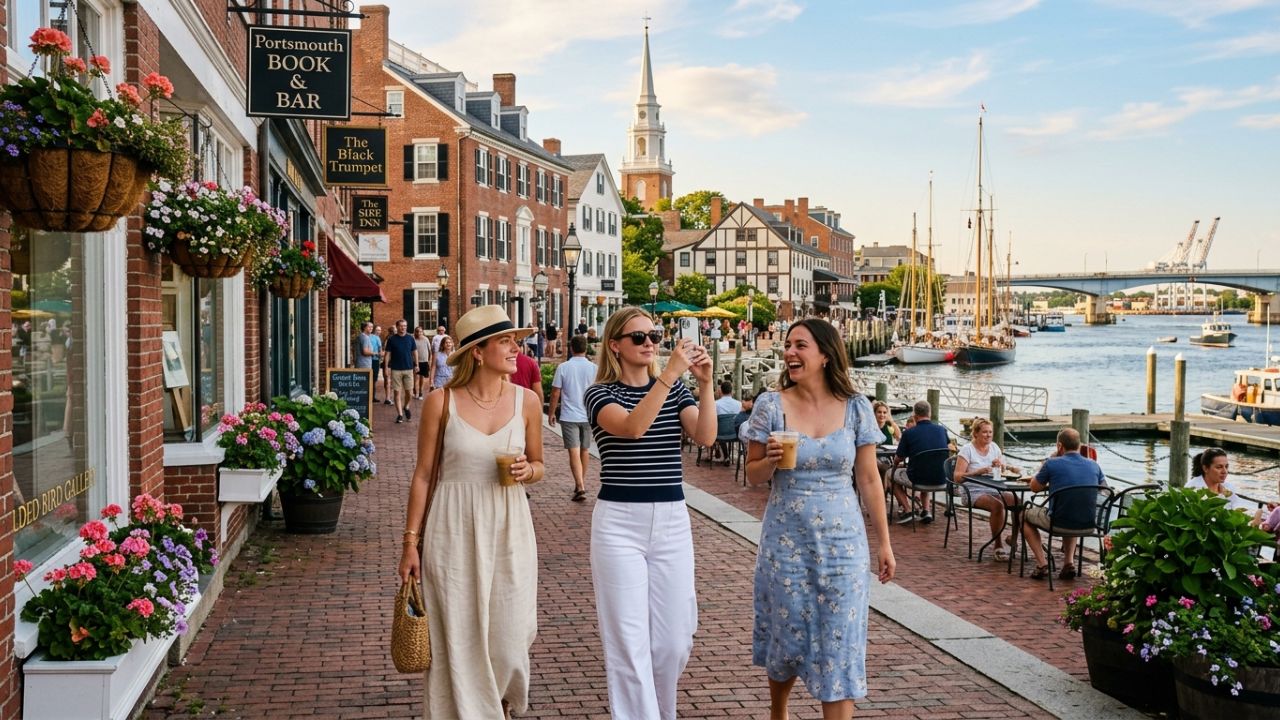 Historic Seaport Tourism Surge Prompts New Travel Advisories and Walkability Guidelines, Highlighting the Portsmouth New Hampshire Travel Guide: New Travel Alert