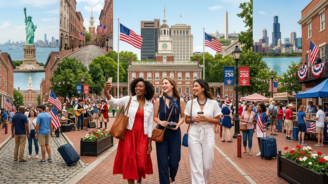 United States Prepares for Monumental July Fourth 2026 Travel Spike as America250 Programs Align National Celebrations with City Cultural Events: Latest Update