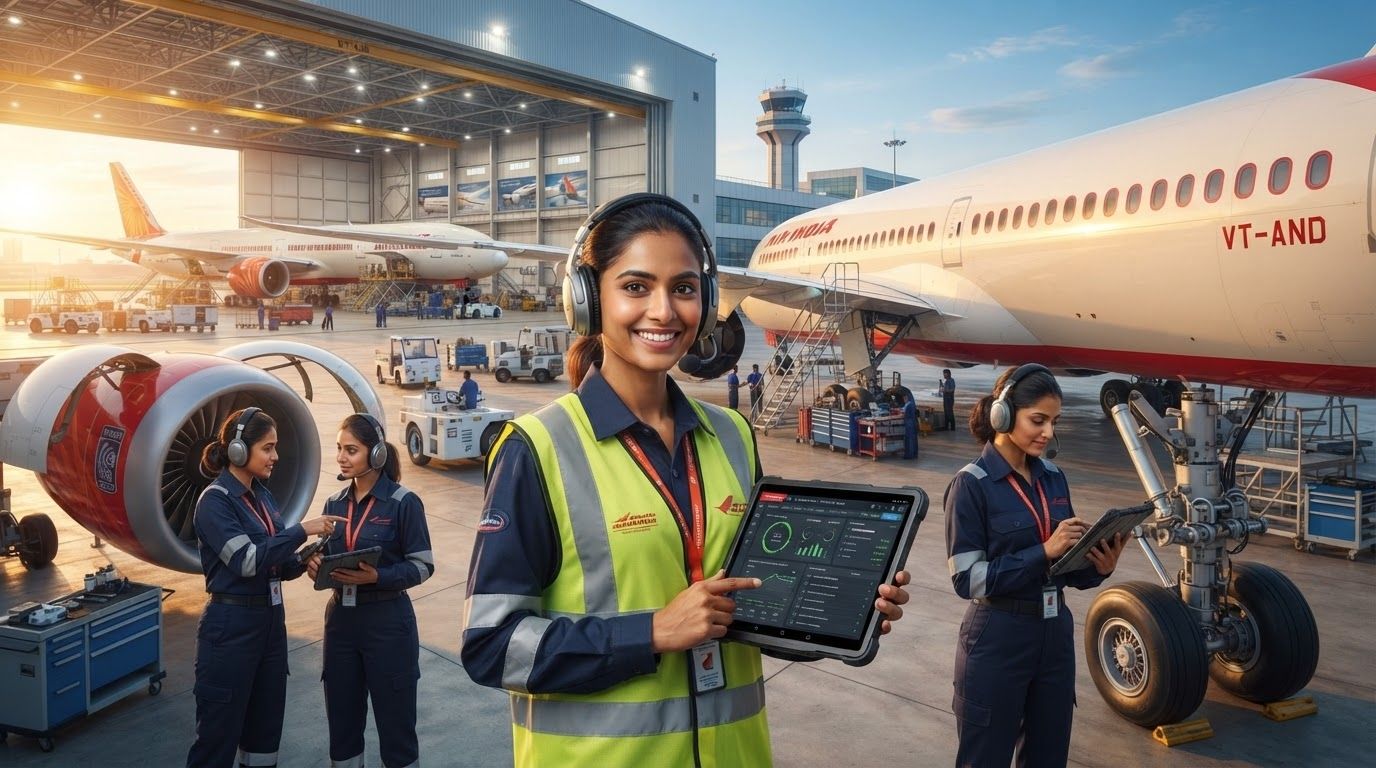 Air India Modernizes Aircraft Maintenance Operations with Digital Technical Logbook Rollout Across Widebody Fleet: Latest Update