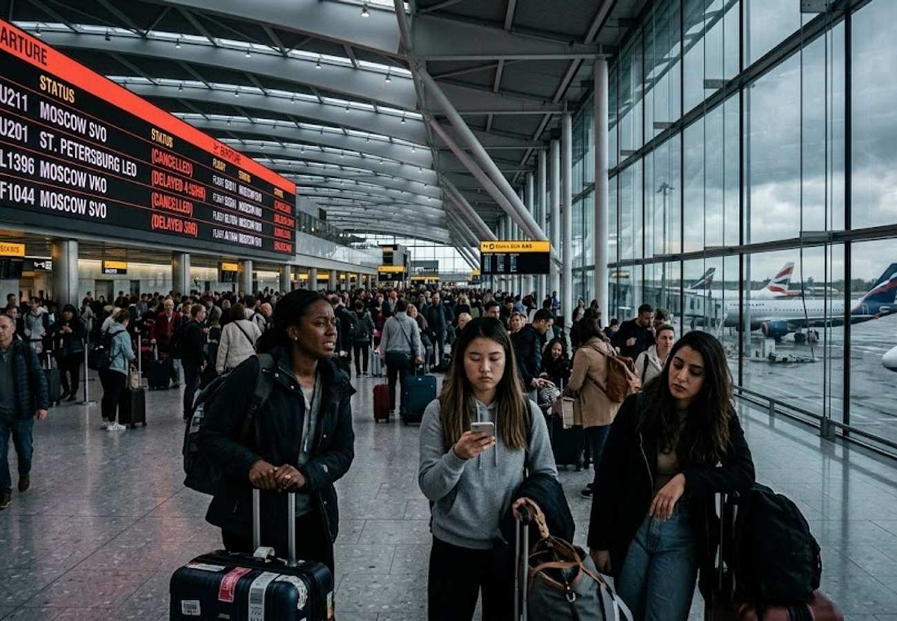 Eight Western Nations Issue Russia Travel Bans Over Ukraine Drone Threats, Airport Closures, and Fuel Shortages in 2026