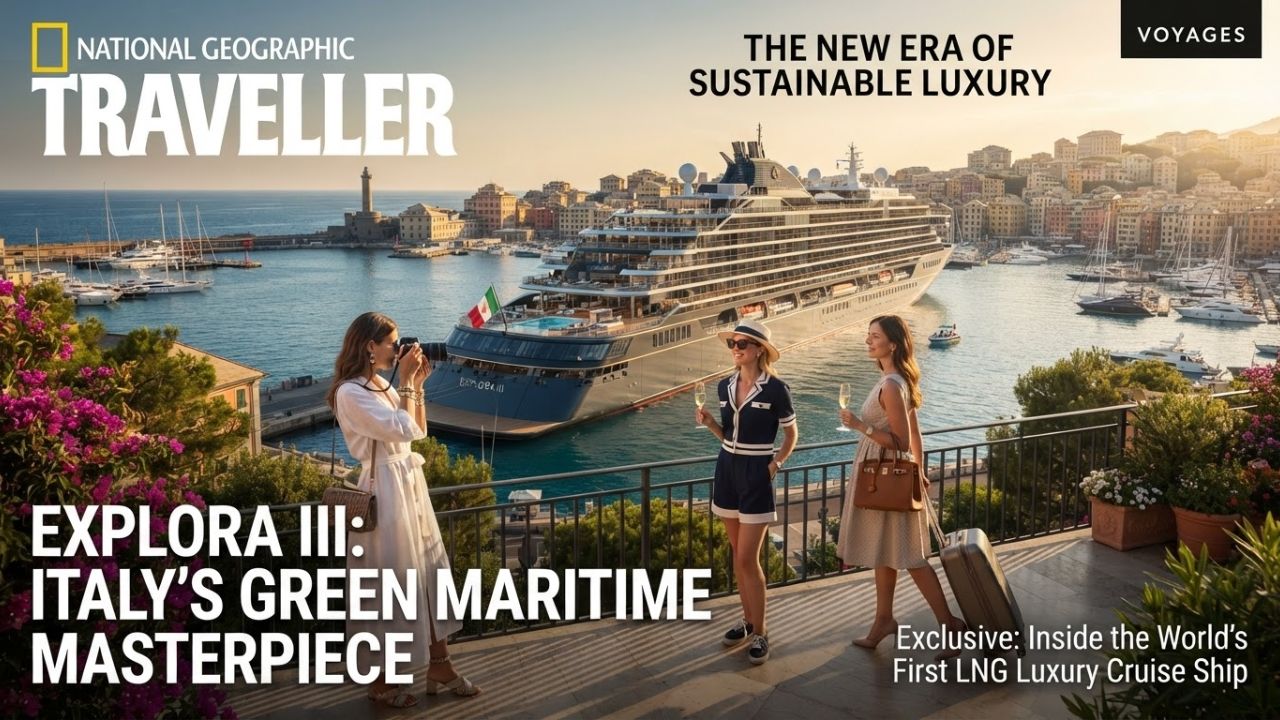 Explora Journeys Unveils Explora III in Genoa, Launching the Fleet's First LNG-powered luxury cruise ship to Redefine Sustainable Ocean Travel in Italy: Everything You Need to Know