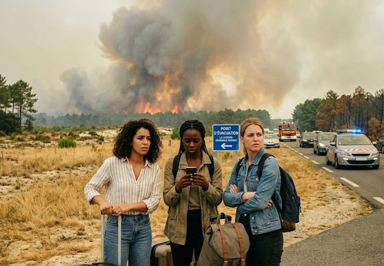 France Wildfire Crisis 2026: 10,000 Tourists Evacuated as Le Porge Blaze Devours Coastline