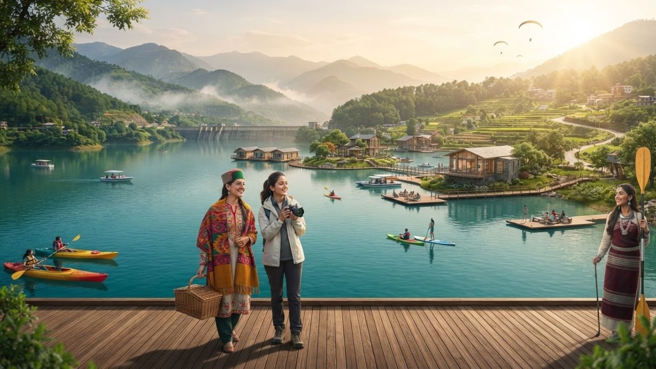 Himachal Pradesh Unveils Gobind Sagar Lake Island Tourism 2026 in Bilaspur, Spurring Eco-Friendly Stays and Water Sports: New Travel Alert