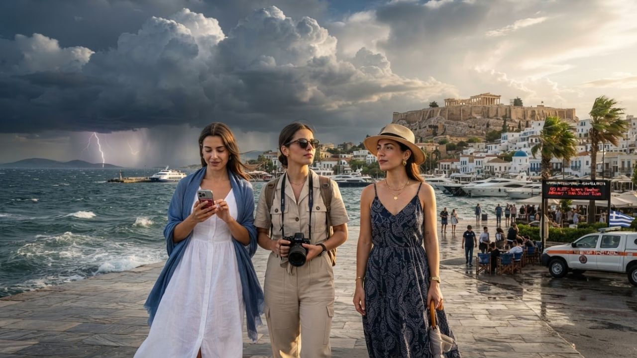 Greece Red Weather Alert 2026 Expanded to Eleven Key Regions Including Athens and Thessaly as Violent Storms Snarl Summer Tourism: New Travel Alert