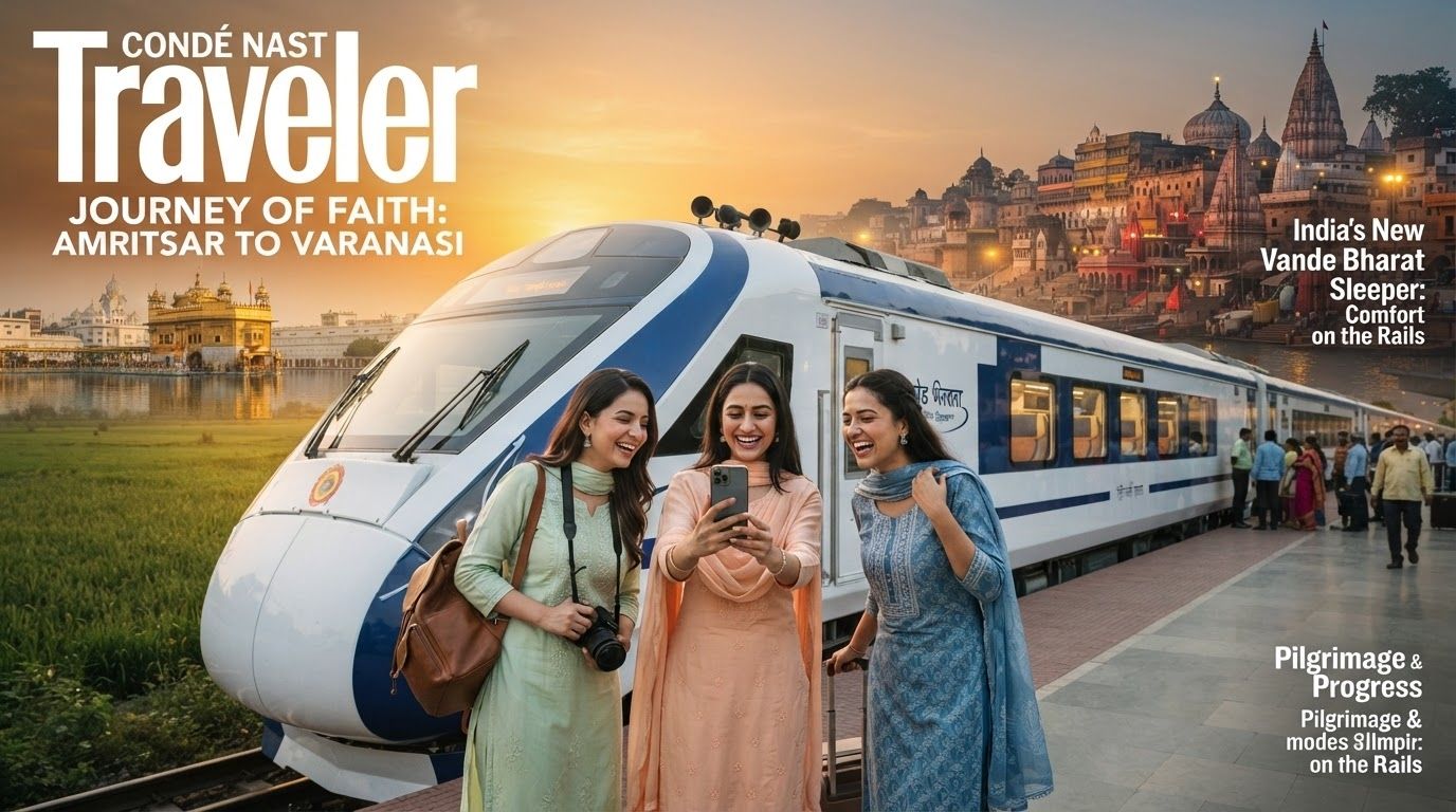 India to Flag Off New Sant Ravidas Vande Bharat Sleeper Express Linking Amritsar and Varanasi, Boosting Faith Tourism and Regional Connectivity: New Travel Alert