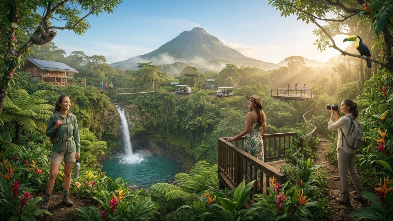 Costa Rica Launches Revolutionary Sustainable Tourism Model in La Fortuna Near Arenal Volcano, Urging Travelers to Secure Early Waterfall Passes: New Update
