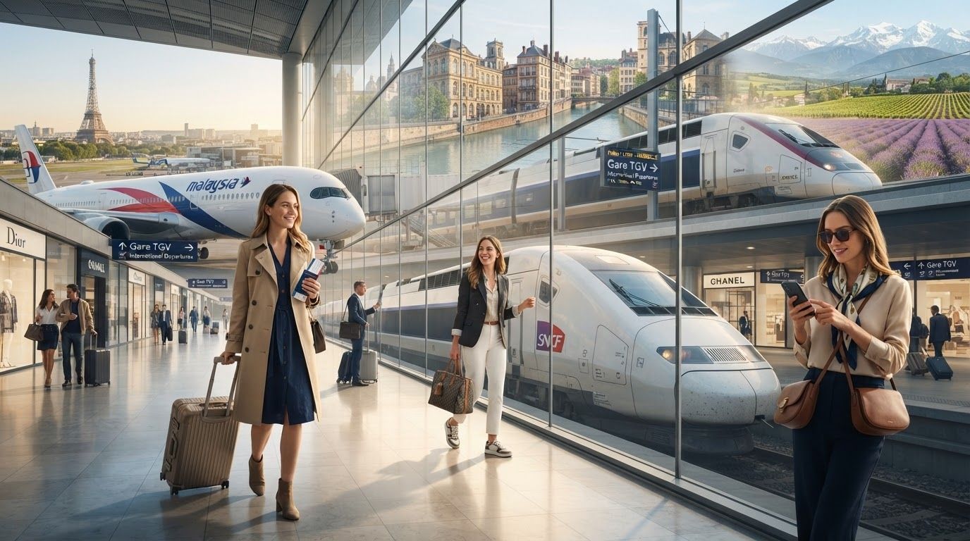 Malaysia Airlines Enhances Integrated Air and Rail Travel Options with High-Speed Connections Across France from Paris CDG: Latest Update
