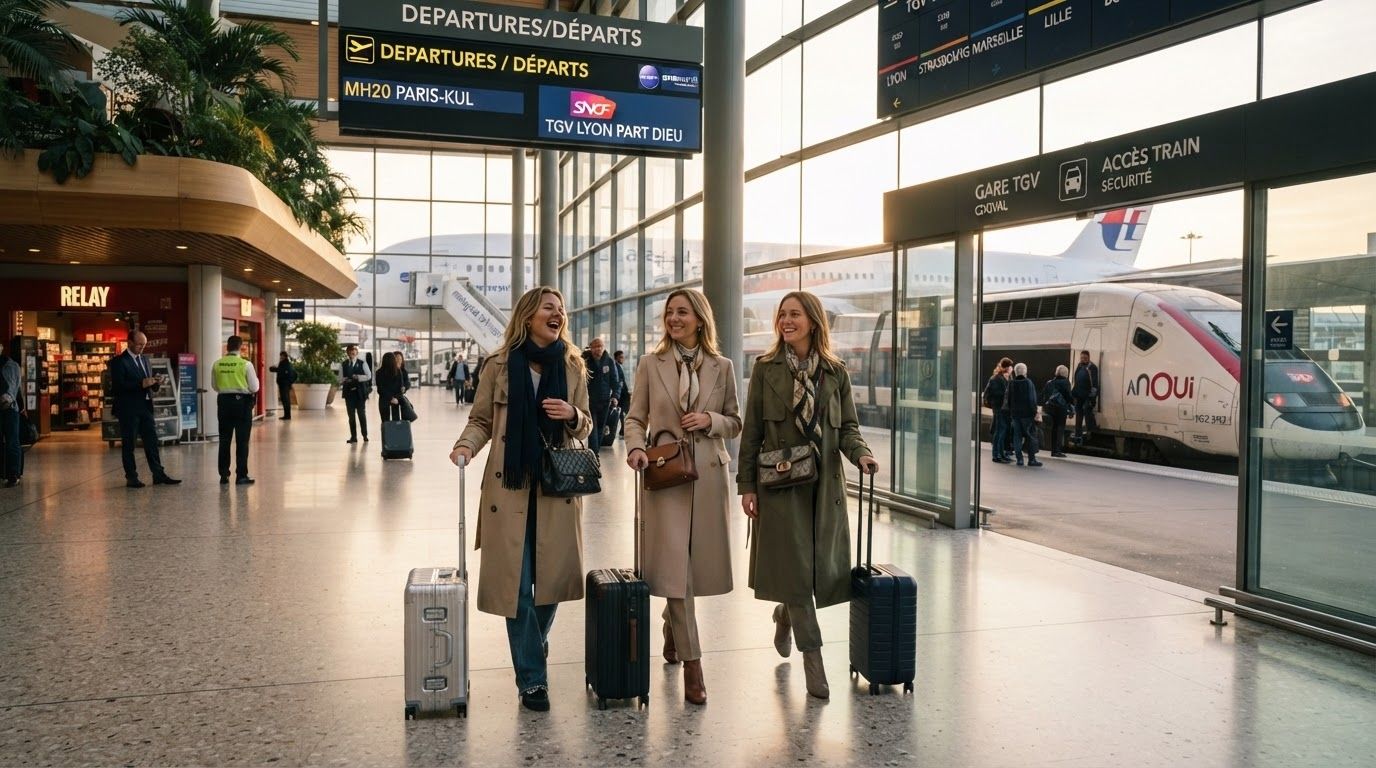 Malaysia Airlines Partners with France's SNCF Voyageurs to Link Flight Arrivals at Paris CDG with Rail Services to Twenty-Eight Regional Cities: Latest Update