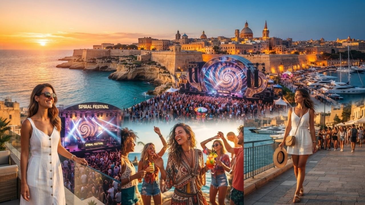 Malta Launches Spiral Festival 2026 with Global Electronic Music Acts Across Gianpula Village and Coastal Venues: Everything You Need to Know