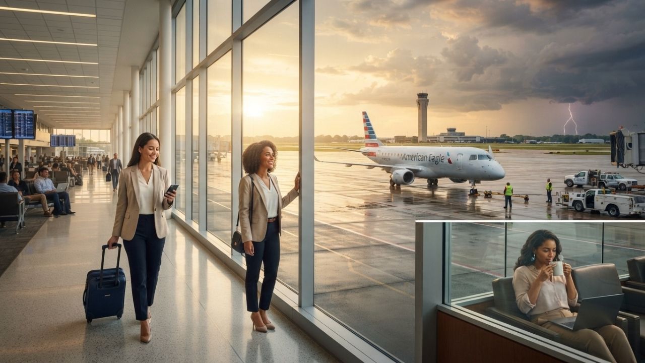 Republic Airways American Airlines Flight RPA9935 Diverts to Indianapolis International Airport After Severe Midwest Thunderstorms Block St. Louis Landing Path on July 27, 2026: New Travel Alert