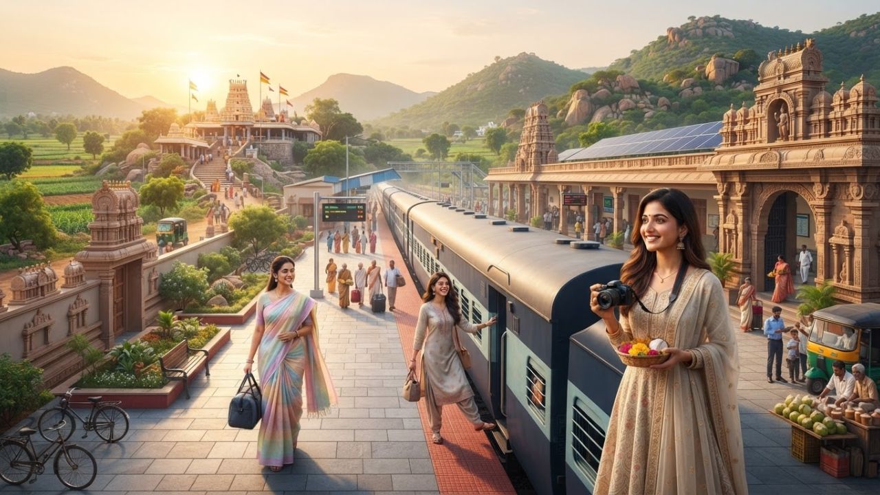 India Launches New Komuravelli Railway Station Pilgrimage Link in Telangana, Enhancing Devotee Travel and Regional Connectivity: New Travel Alert