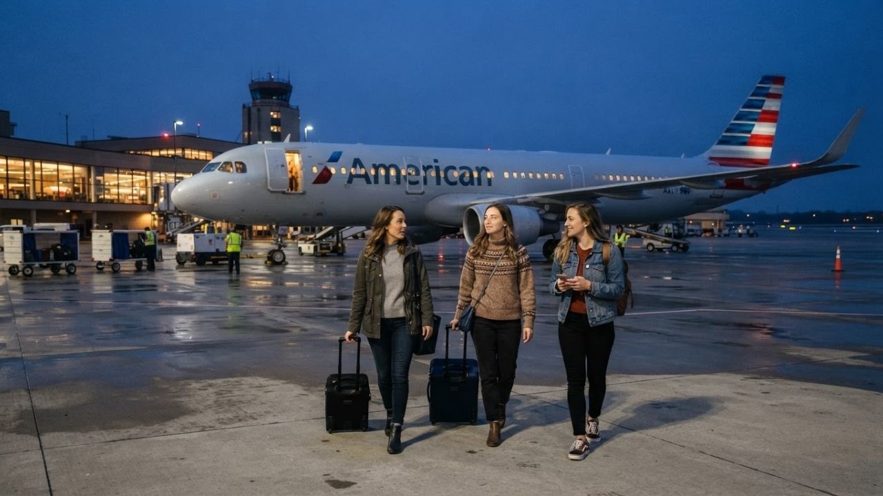 American Airlines Flight AAL1980 Diverted to Minneapolis-St. Paul
