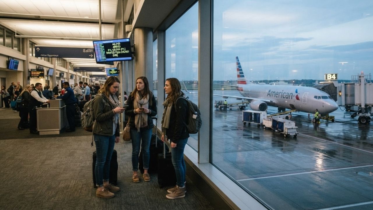 American Airlines Flight AAL3160 Diverts to Philadelphia