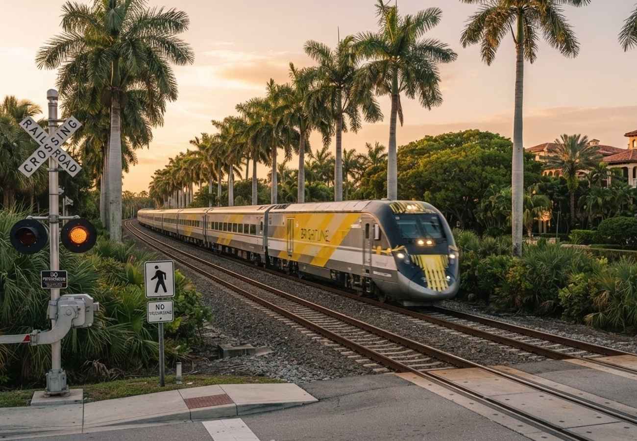 Brightline Rail Pedestrian Incident in Jupiter FL Sparks Safety Review for Palm Beach County Tourism 2026