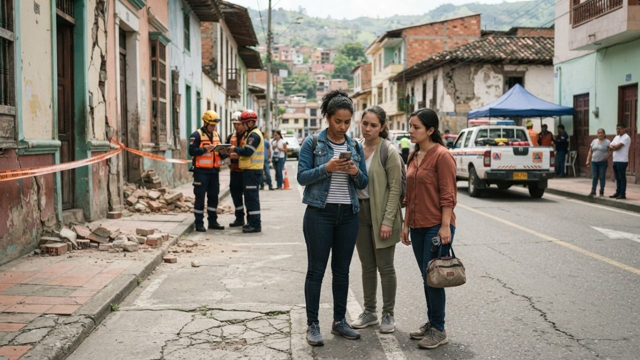 Colombia Earthquake Disrupts Western Travel as Rescue Efforts Continue