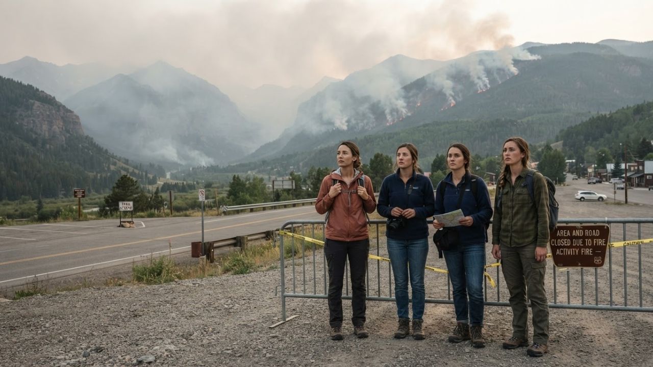 Colorado Elk Wildfire Disrupts Tourism in Lake City