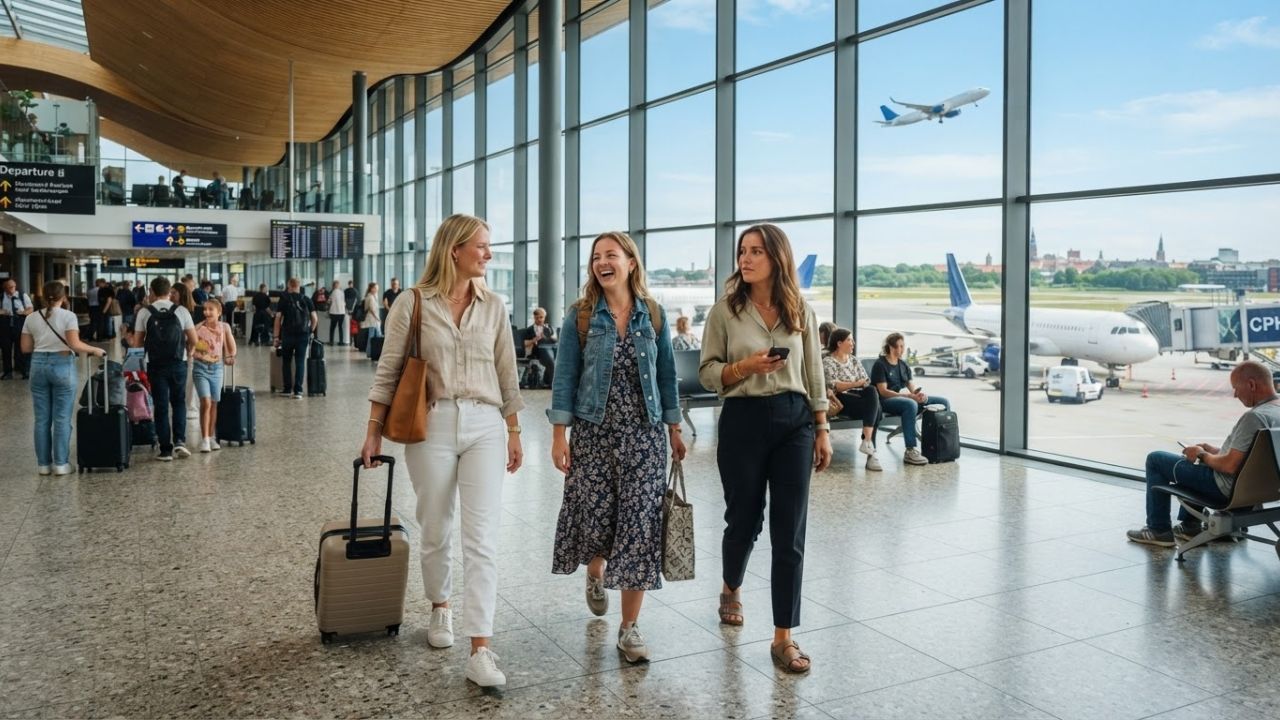 Copenhagen Airport Welcomes 3.45 Million July Passengers as Coolcation Tourism Grows